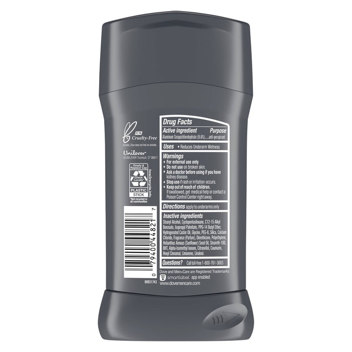 Dove Men+Care 72-Hour Stain Defense Stick Antiperspirant & Deodorant - Cool - 2.7oz