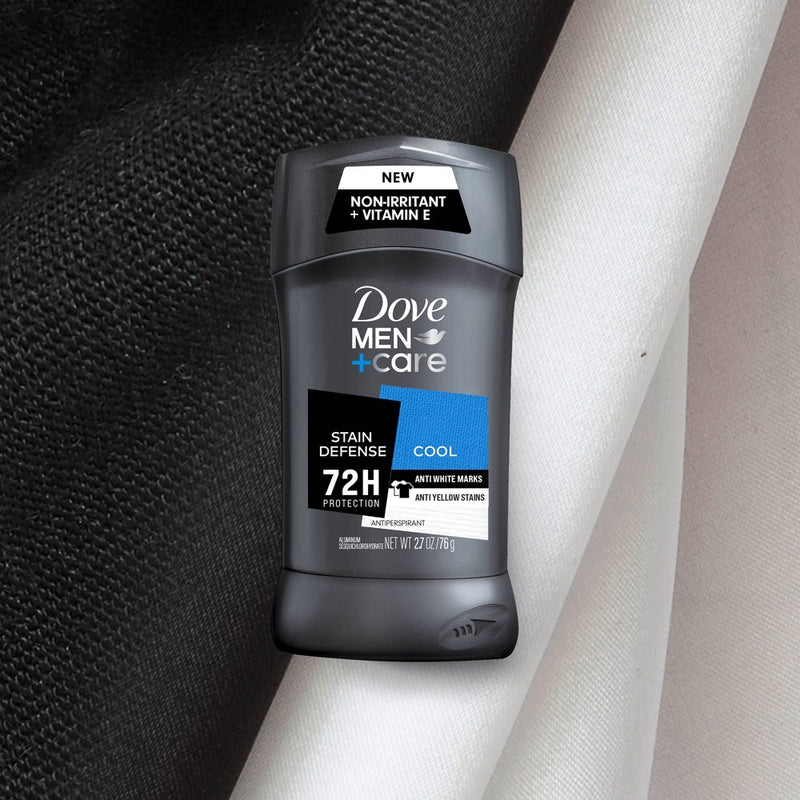 Dove Men+Care 72-Hour Stain Defense Stick Antiperspirant & Deodorant - Cool - 2.7oz