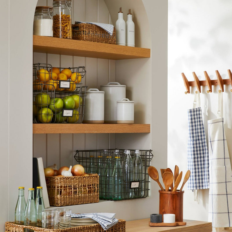 Medium Woven Storage Bin Natural - Hearth & Hand with Magnolia