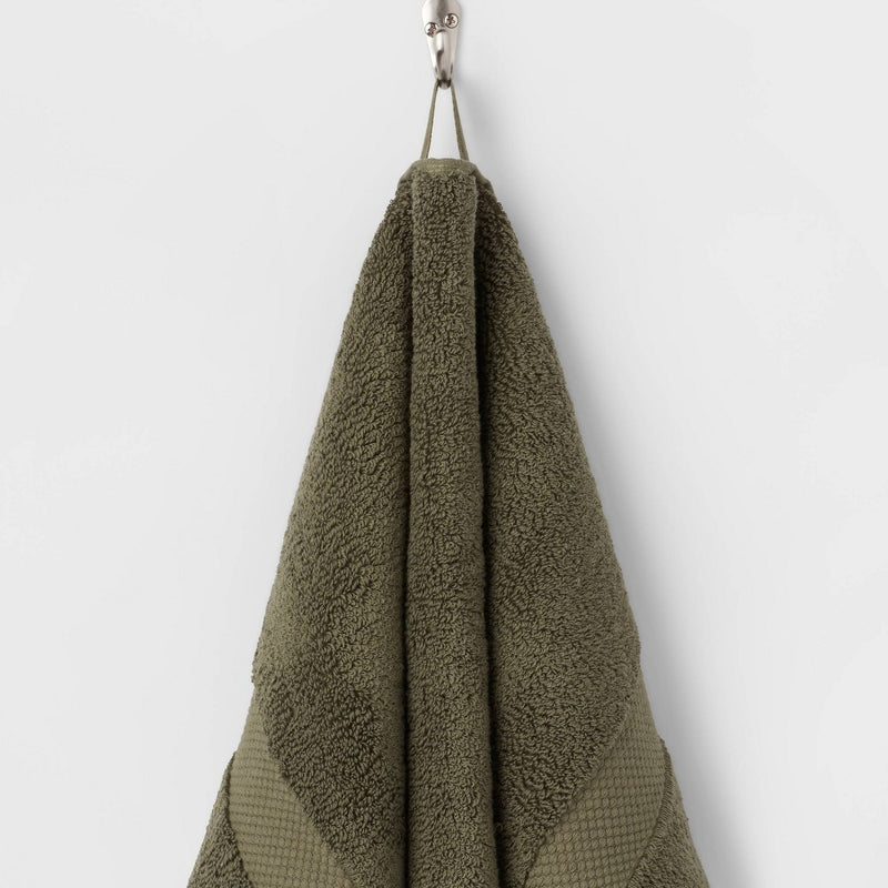Performance Plus Hand Towel Dark Green - Threshold