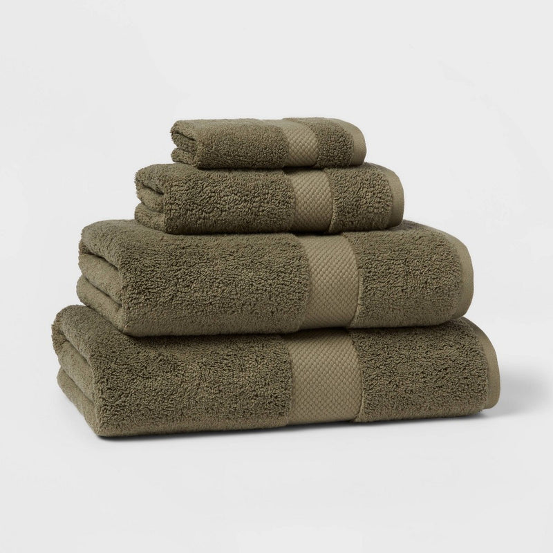 Performance Plus Hand Towel Dark Green - Threshold