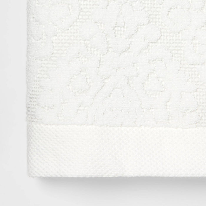 Ogee Bath Towel White - Threshold