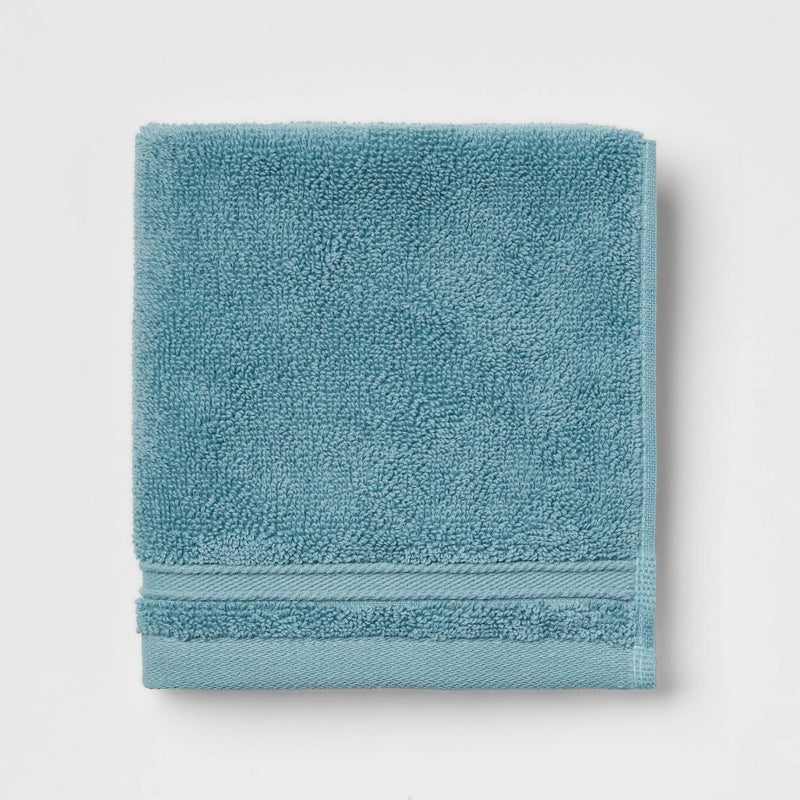 Performance Washcloth Aqua - Threshold