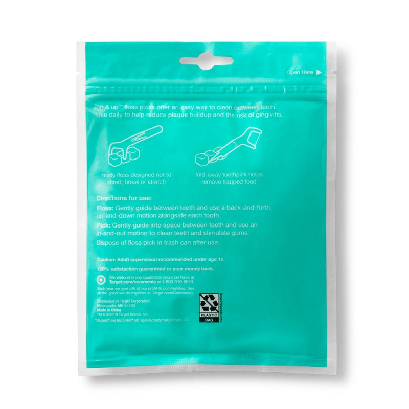 Floss Picks - 90ct - up & up