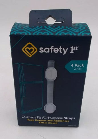 Safety 1st Custom Fit All Purpose Adjustable Strap - 4pk