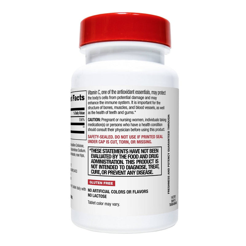 Vitamin C 500mg with Rose Dietary Supplement Tablets - 100ct - up & up