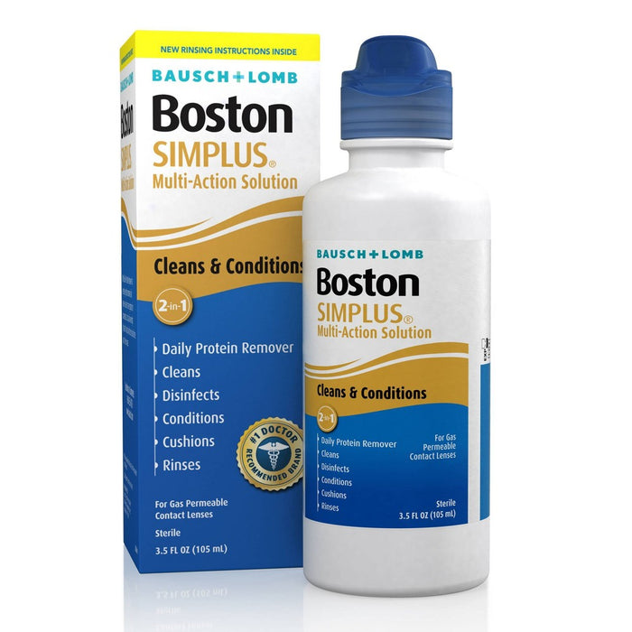 Bausch + Lomb Boston Simplus Multipurpose Contact Lens Solution EXP 11/26