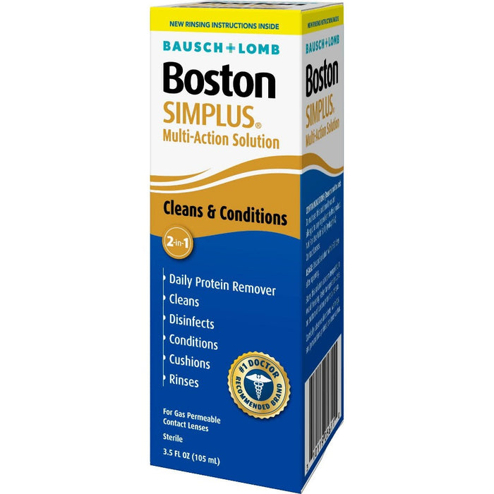 Bausch + Lomb Boston Simplus Multipurpose Contact Lens Solution EXP 11/26
