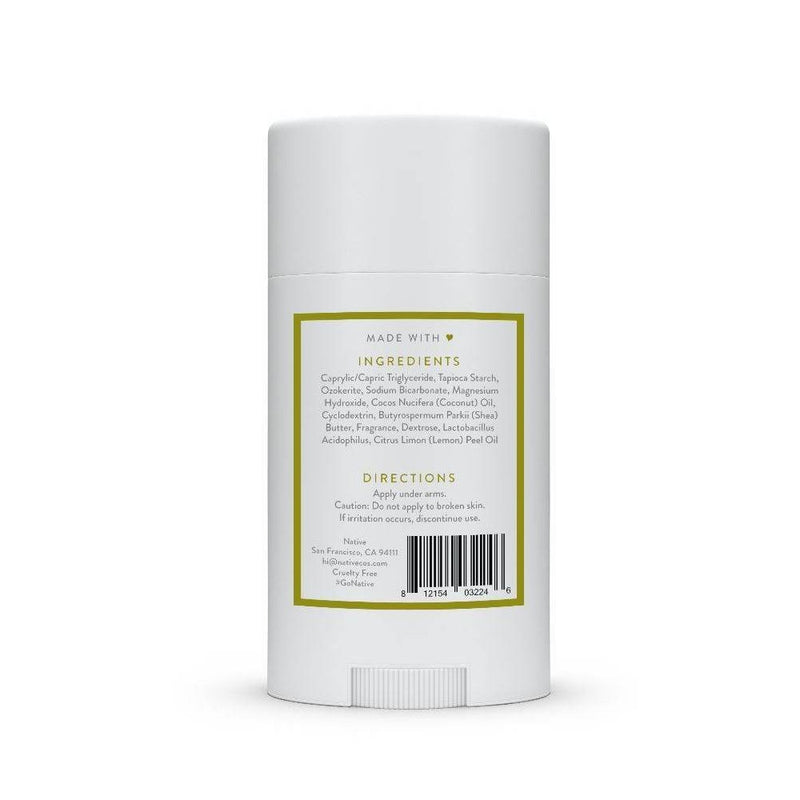 Native Bergamot & Pine Deodorant for Men - 2.65oz