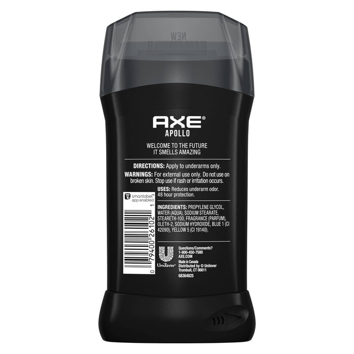 Axe Apollo All-Day Fresh Deodorant Stick - 3oz