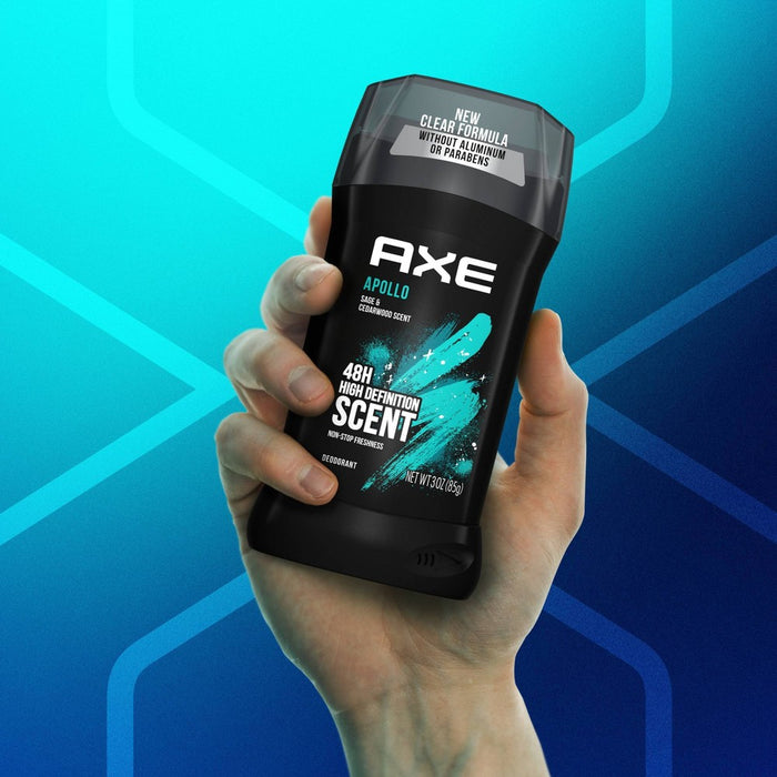 Axe Apollo All-Day Fresh Deodorant Stick - 3oz