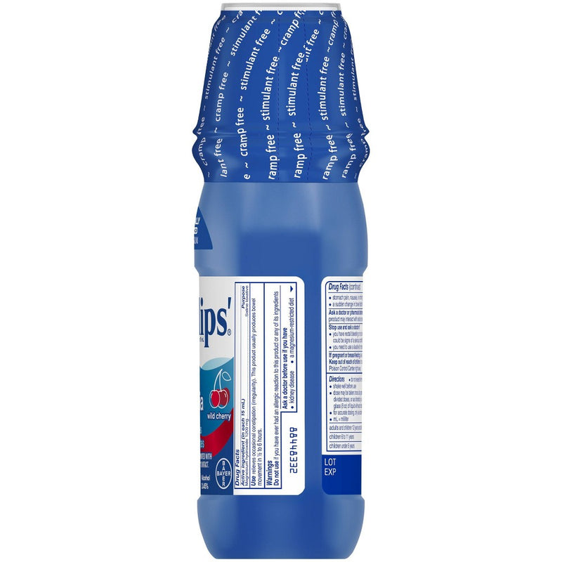 Phillips' Milk of Magnesia Liquid Laxative -Cherry - 12oz EXP 05/2028