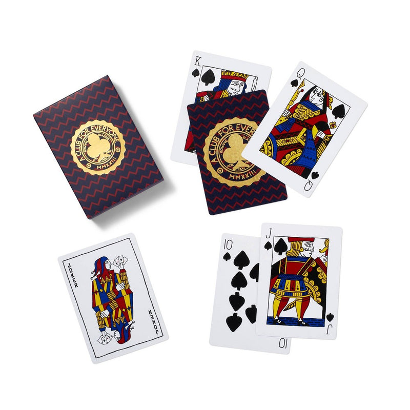 Zig Zag Print Crest Deck of Cards Game - Rowing Blazers x Target
