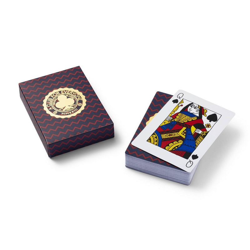 Zig Zag Print Crest Deck of Cards Game - Rowing Blazers x Target