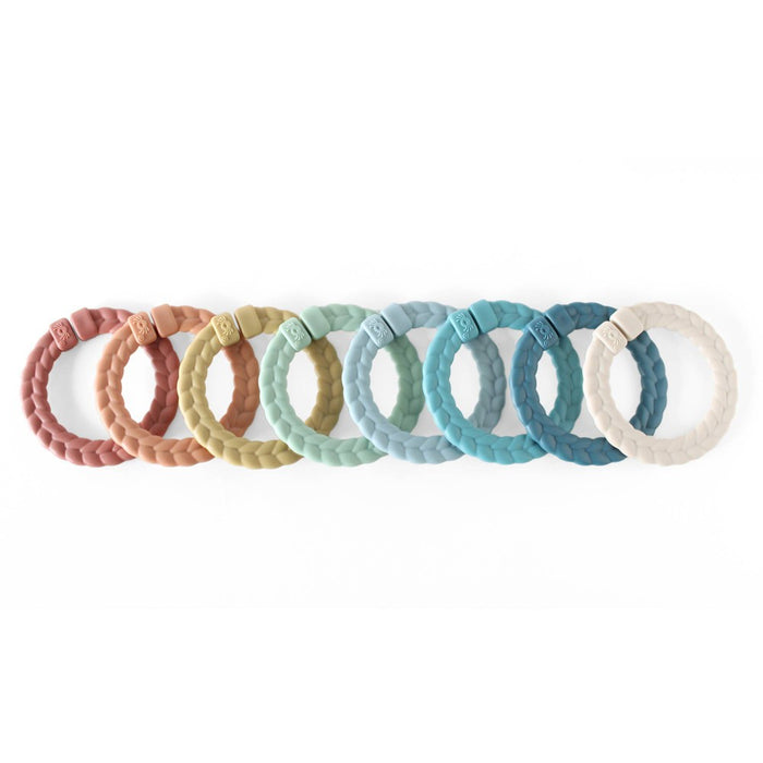 Itzy Ritzy Rings Linking Ring Set - Rainbow - 8ct