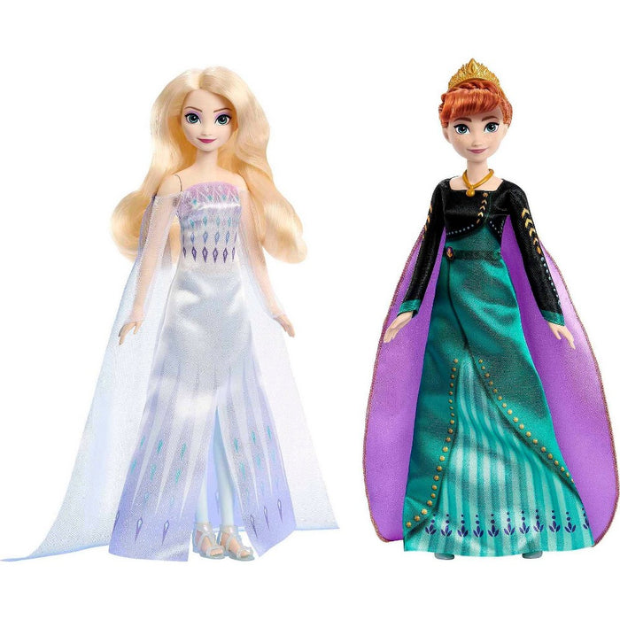 Disney Frozen Queen Anna & Elsa the Snow Queen Fashion Doll 2pk