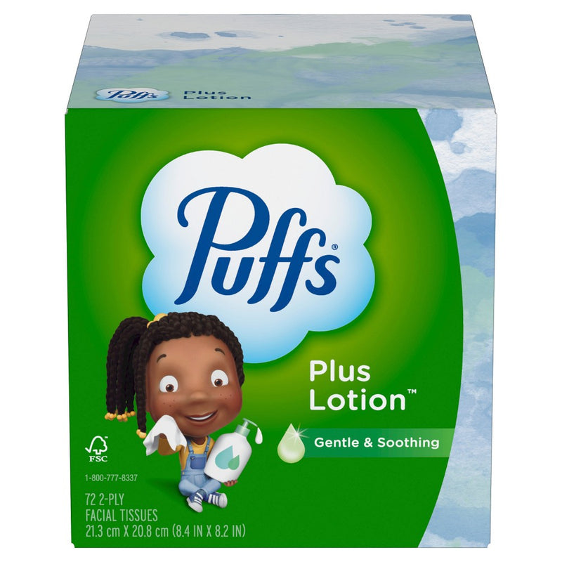 Puffs Plus Lotion Facial Tissue - 72ct