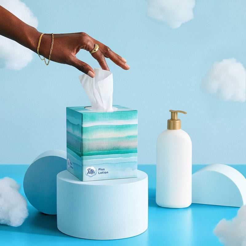Puffs Plus Lotion Facial Tissue - 72ct