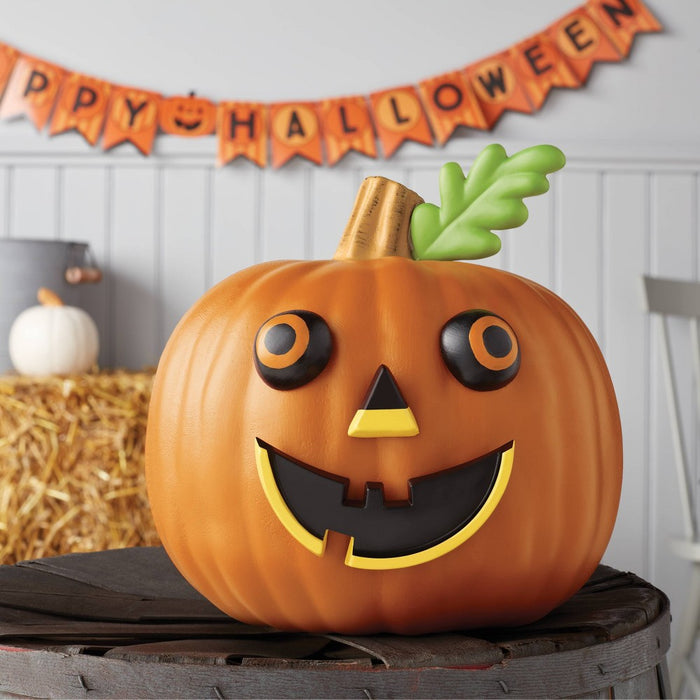 Jack-O'-Lantern Pumpkin Push-In Halloween Decorating Kit - Hyde & EEK! Boutique