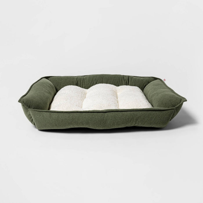 Cuddler Dog Couch - M - Sage Green - Boots & Barkley (LOCAL PICKUP ONLY)