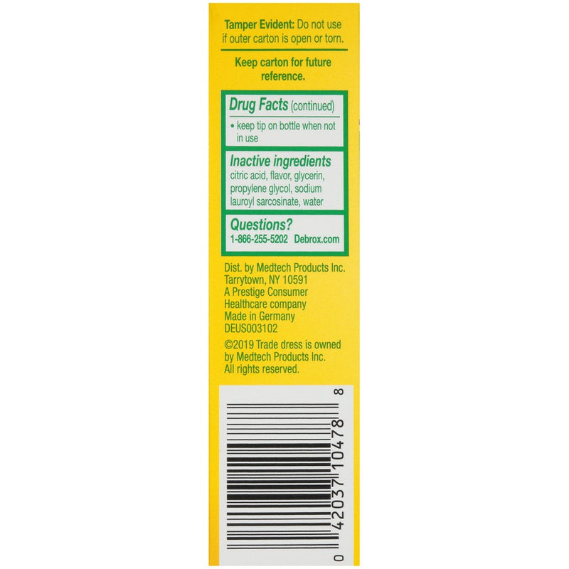 Debrox Earwax Removal Drops - 0.5 fl oz