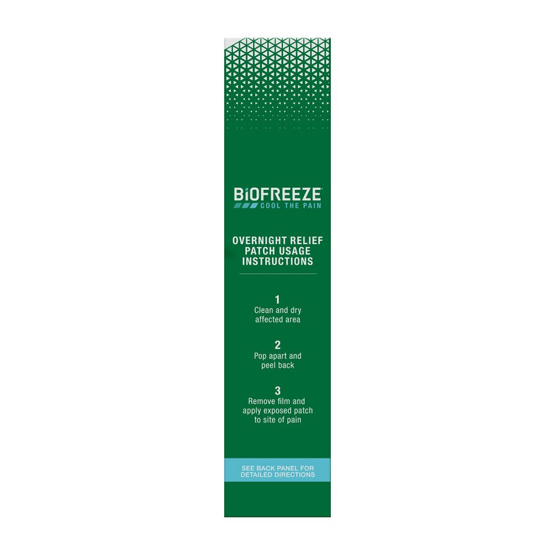 Biofreeze Overnight Joint and Muscle Pain Relief Patches - 4ct