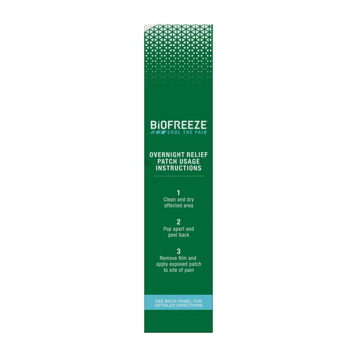 Biofreeze Overnight Joint and Muscle Pain Relief Patches - 4ct