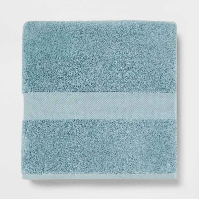 Performance Plus Oversized Bath Towel Aqua - Threshold