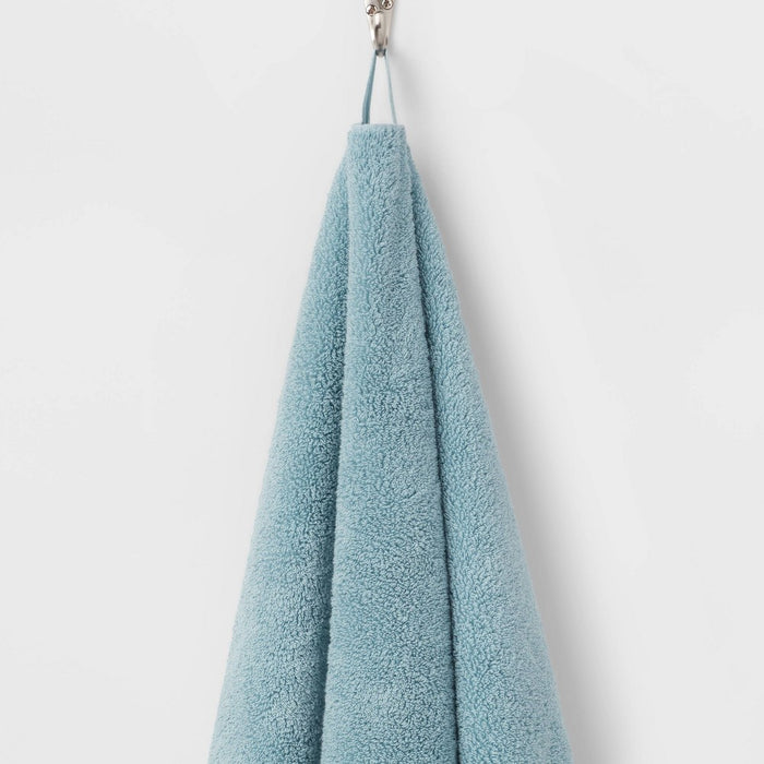 Performance Plus Oversized Bath Towel Aqua - Threshold