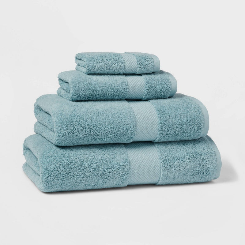 Performance Plus Oversized Bath Towel Aqua - Threshold