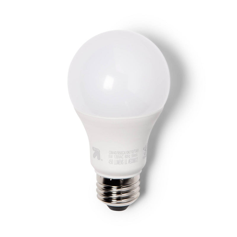 LED 40W 10pk Daylight CA Light Bulbs - up & up