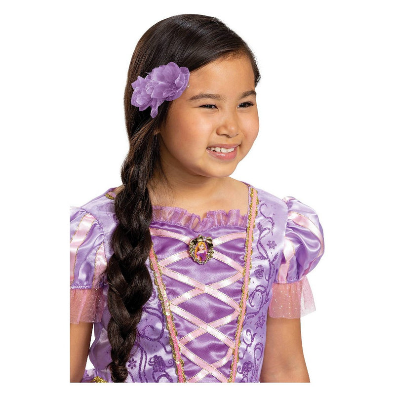 Kids' Disney Princess Rapunzel Deluxe Light Up Halloween Costume Dress M