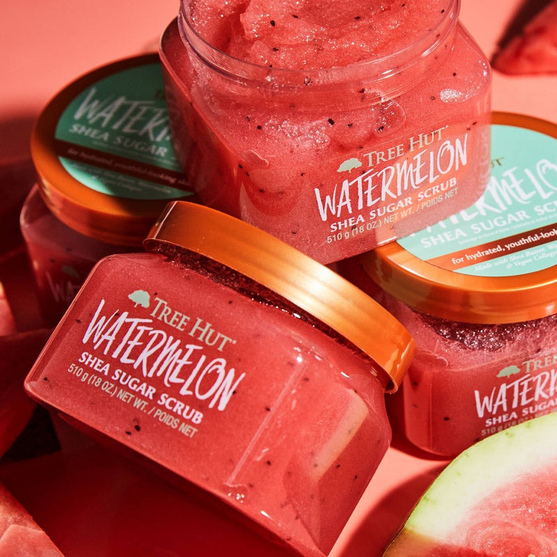Tree Hut Watermelon Shea Sugar Body Scrub - 18oz