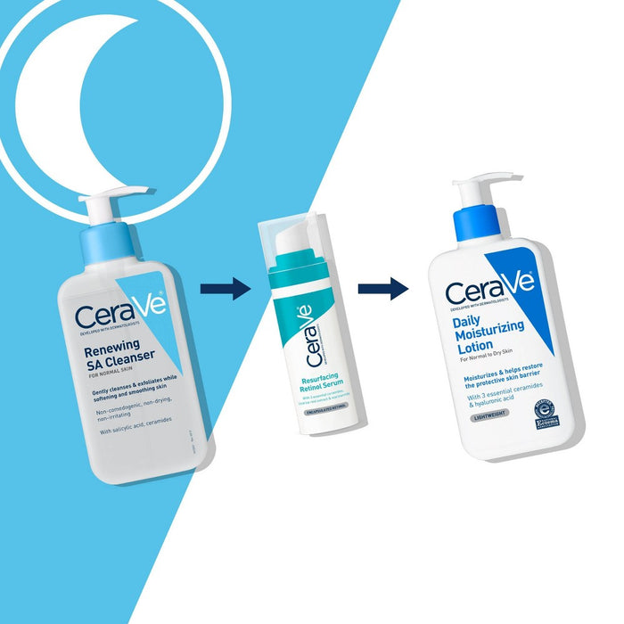 CeraVe SA Face Wash Salicylic Acid Cleanser-Hyaluronic Acid+Niacinamide-16 fl oz