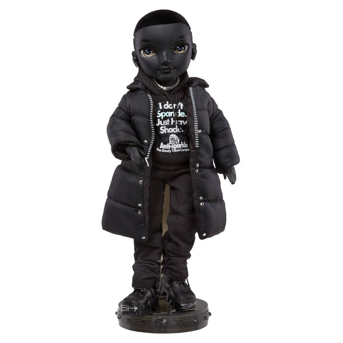 Rainbow High Shadow High Rexx McQueen - Black Color Fashion Doll
