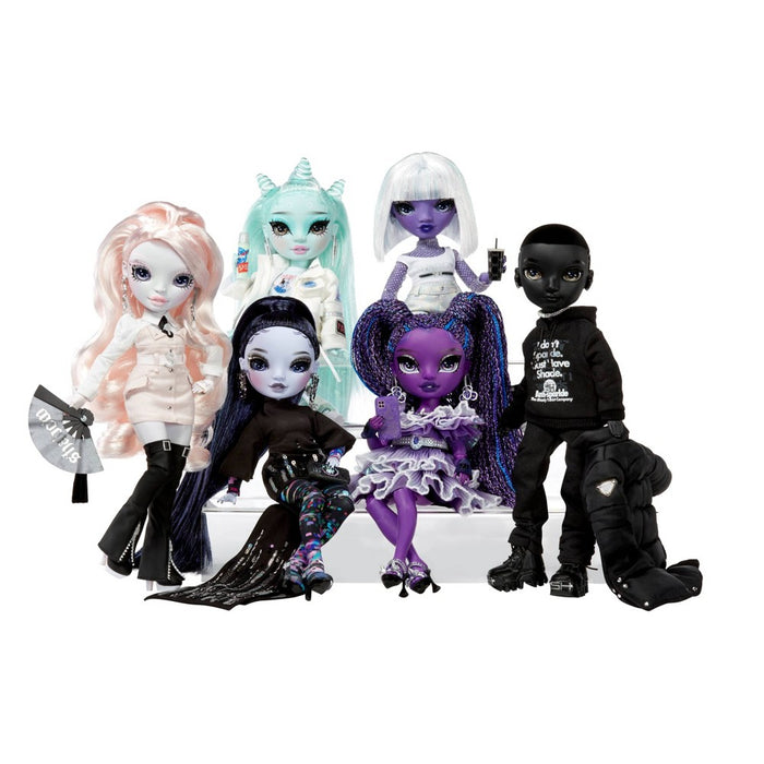 Rainbow High Shadow High Rexx McQueen - Black Color Fashion Doll