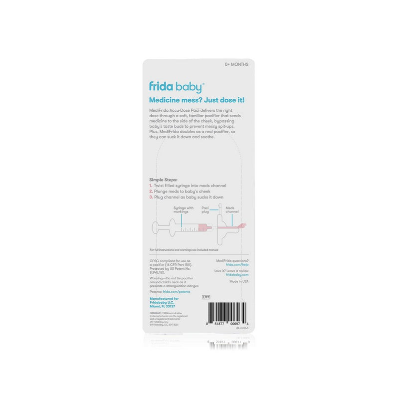 Frida Baby MediFrida Accu-Dose Pacifier Medicine Dispenser