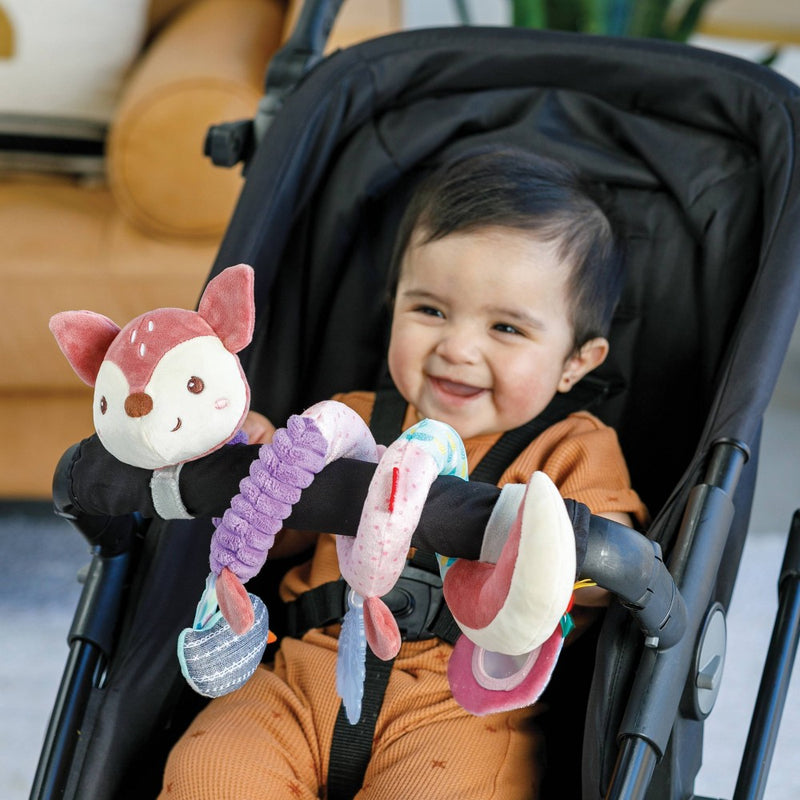 Infantino Go Gaga! Spiral Activity Baby Learning Toy - Deer