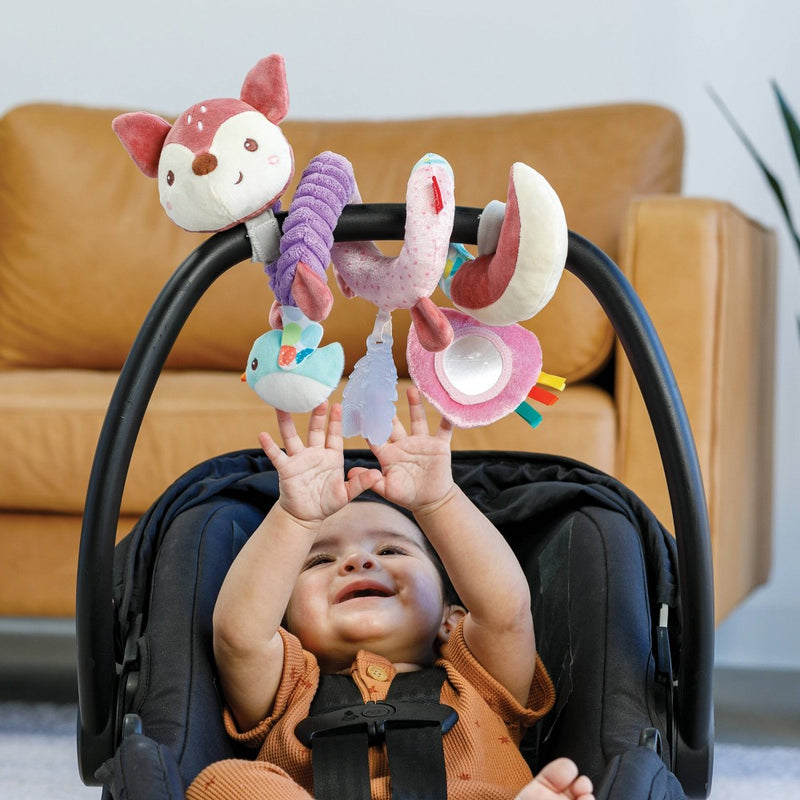 Infantino Go Gaga! Spiral Activity Baby Learning Toy - Deer