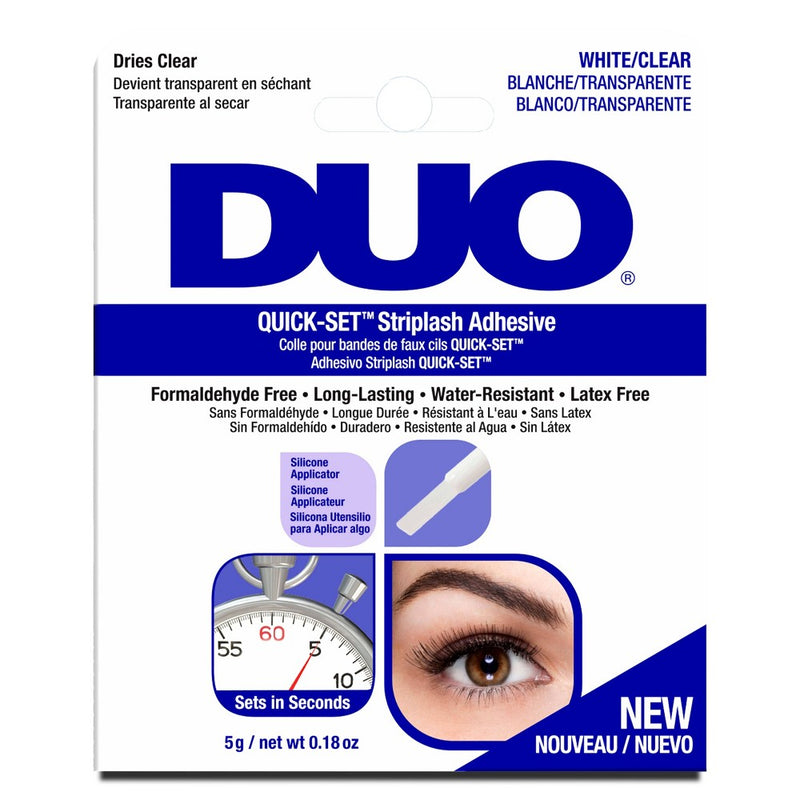 DUO Adhesive Quick Set Lash Adhesive - Clear - 0.18oz