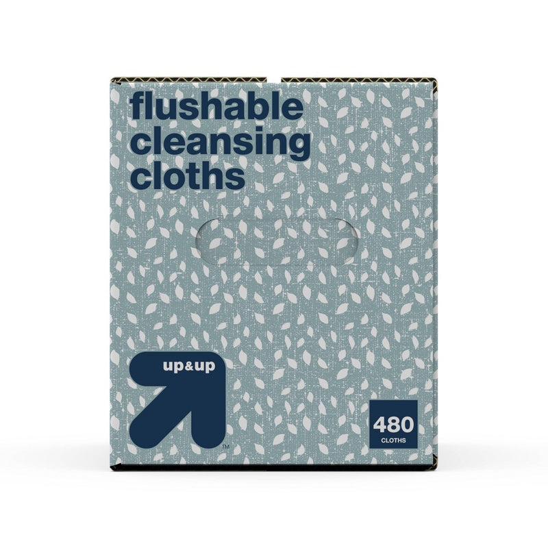 Flushable Cleaning Cloths - Fresh Scent - 8pk/60ct - up & up