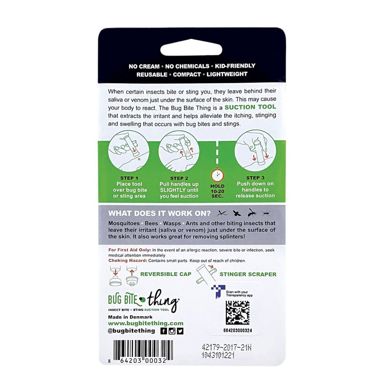 Bug Bite Thing Insect Bite + Sting Suction Tool - 1ct