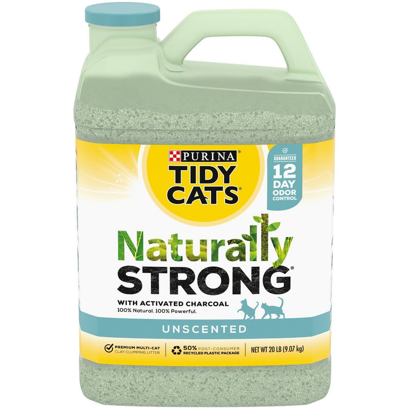 Tidy Cats Naturally Strong Clumping Cat Litter - 20lbs (LOCAL PICKUP ONLY)