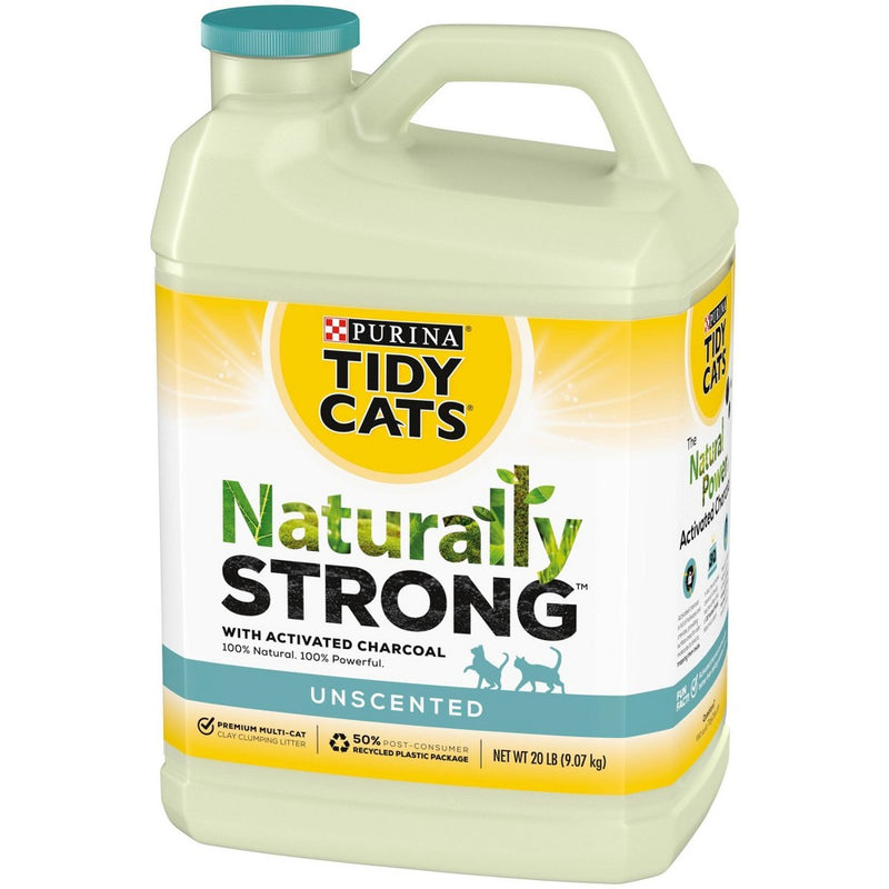 Tidy Cats Naturally Strong Clumping Cat Litter - 20lbs (LOCAL PICKUP ONLY)