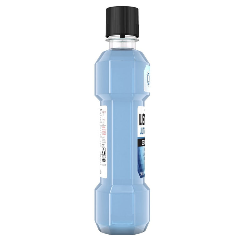 Listerine Ultraclean Zero Alcohol Tartar Control Mouthwash Arctic Mint - 500ml