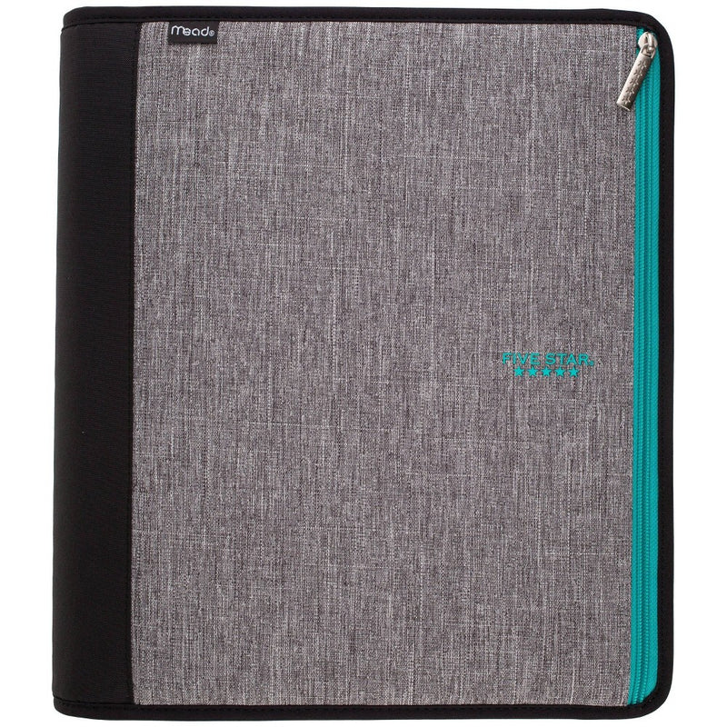 Five Star 605 Sheet 2" Ring Zipper Binder Teal