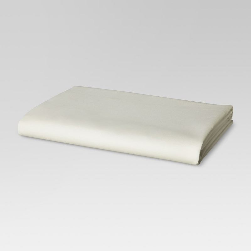 Ultra Soft Fitted Sheet (Twin Extra Long) Ivory 300 Thread Count - Threshold