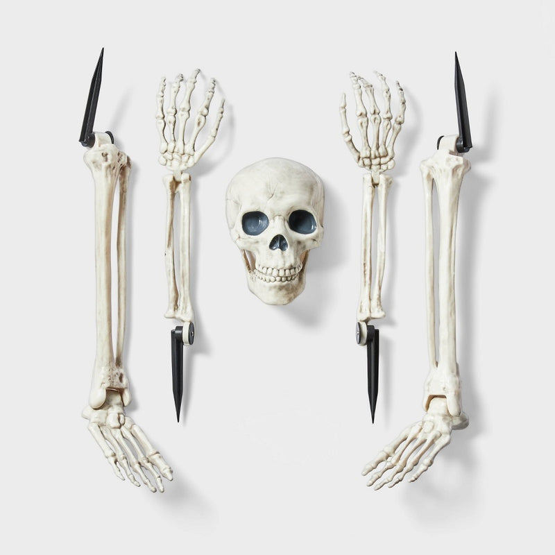 5pc Skeleton Groundbreaker Set Halloween Decorative Prop - Hyde & EEK! Boutique