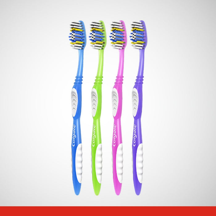 Colgate Extra Clean Full Head Soft Toothbrush - 6ct