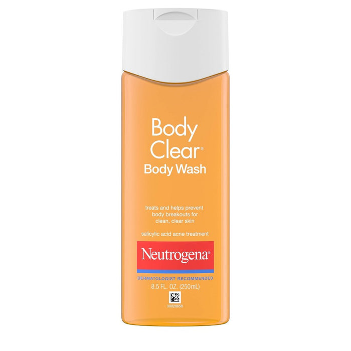 Neutrogena Body Clear Acne Body Wash with Glycerin for Breakout Treatment - 8.5 fl oz